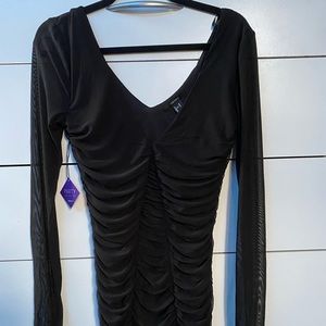 Forever 21 black party dress